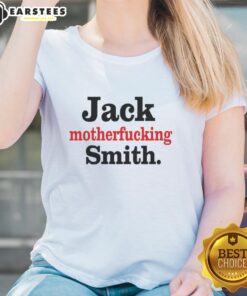 Good Jack Motherfucking Smith ladies tee in vibrant colors, featuring a bold graphic design and comfortable fit.