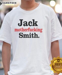 Good Jack Motherfucking Smith T-Shirt featuring bold graphic design and vibrant colors for fans of unique apparel.