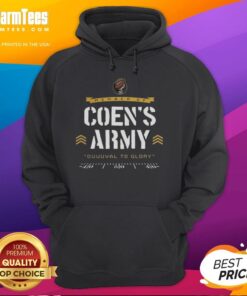 Jacksonville Jaguars hoodie featuring 'Coens Army' and 'Duuuval To Glory' designs, perfect for loyal fans.