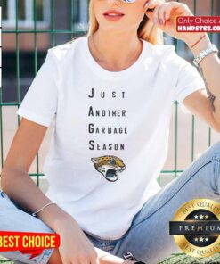 Good Jacksonville Jaguars Just Another Garbage Season ladies tee, featuring a stylish design for passionate fans.