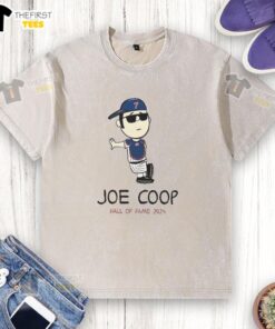 Good Joe Mauer Hall of Fame 2024 washed t-shirt featuring vintage design, perfect for baseball fans and collectors.