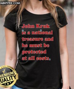 Good John Kruk is a National Treasure tee for ladies featuring a stylish design celebrating the baseball legend.