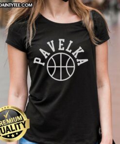 Good Kent Pavelka Nebraska Basketball Ladies Tee featuring vibrant design and team colors for passionate fans.