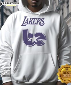 Billie Eilish basketball hoodie featuring Good Lakers design, perfect for fans of music and sports style.