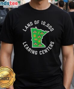 Good Land Of 10,000 Learning Centers T-Shirt featuring a vibrant design celebrating education and community.