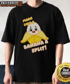 Good Lankybox Banana Split T-Shirt featuring a fun banana design, perfect for Lankybox fans and playful outfits.