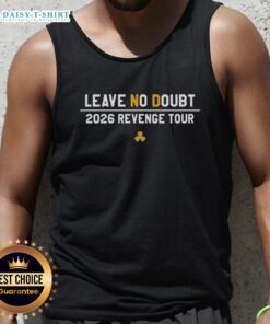 Good Leave No Doubt Revenge Tour 2026 tank top featuring bold graphics and stylish design for concert enthusiasts.