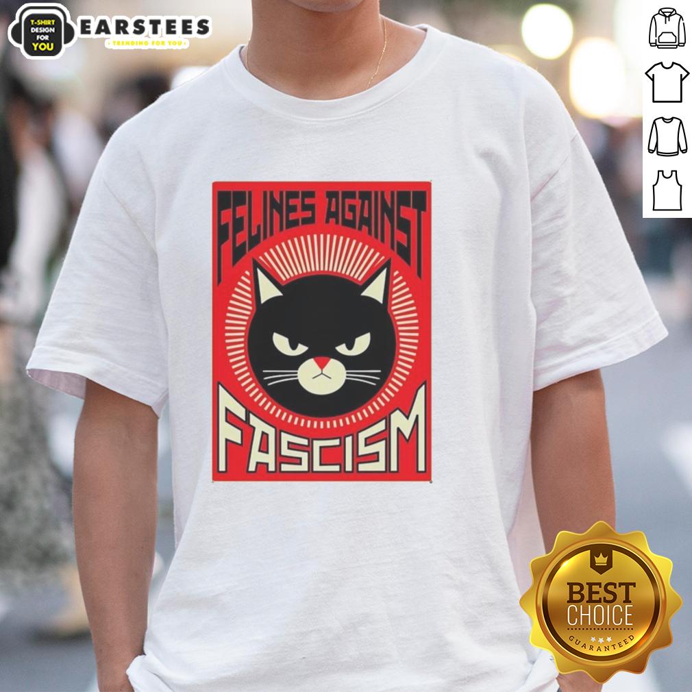 good-lorenzo-the-cat-felines-against-fascism-t-shirt-1 Alt Text: Good Lorenzo The Cat Felines Against Fascism T-Shirt featuring a whimsical cat design with anti-fascism message.