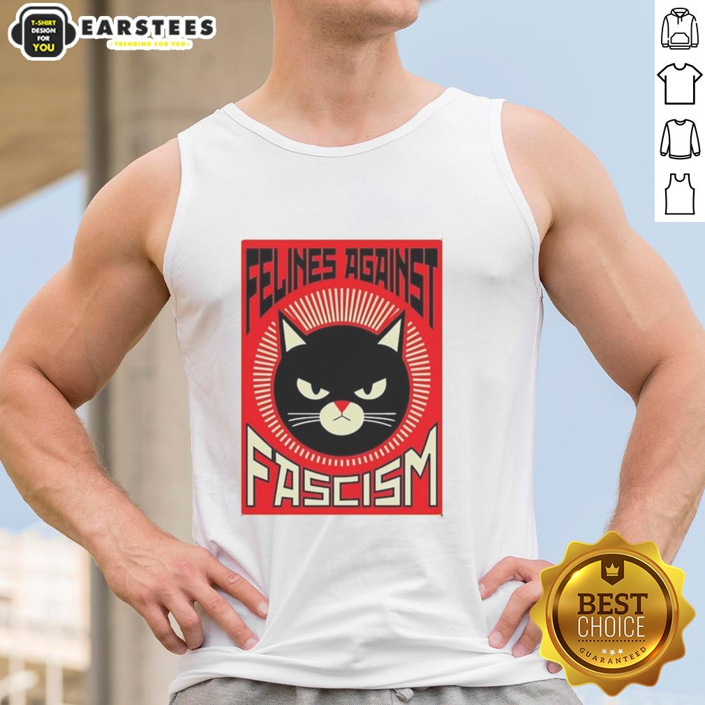 good-lorenzo-the-cat-felines-against-fascism-tank-top Good Lorenzo the Cat Felines Against Fascism tank top featuring a playful cat design promoting anti-fascism awareness.