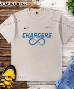 Good Los Angeles Chargers NFL Elvis Presley Loves You fan washed t-shirt with vibrant design and team logo.