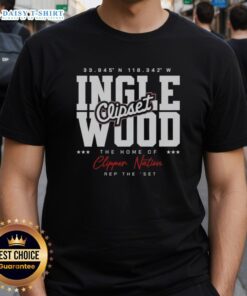 Good Los Angeles Clippers Inglewood T-shirt celebrating Clipper Nation with vibrant graphics and team colors.