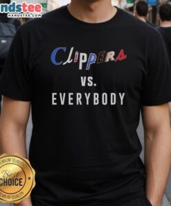Good Los Angeles Clippers Vs Everybody T-Shirt featuring bold graphics and vibrant colors, perfect for Clippers fans.