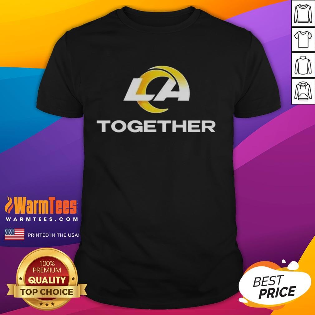 good-los-angeles-rams-together-t-shirt Good Los Angeles Rams Together T-Shirt featuring vibrant team colors and logo, perfect for fans and game day attire.