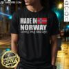 Good Made In Norway Long Time Ago Flag T-Shirt featuring a vintage Norwegian flag design on a stylish tee.