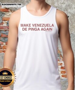Good Make Venezuela De Pinga Tank Top featuring vibrant colors and bold graphics, perfect for casual summer wear.