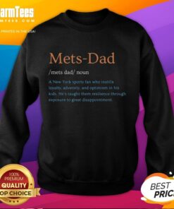 Good Mets Dad sweatshirt for New York Mets baseball fans, featuring a stylish design perfect for game day.