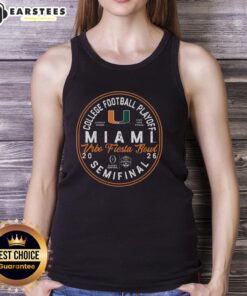 Good Miami 2026 Fiesta Bowl Bound tank top featuring vibrant design, perfect for fans celebrating the big game.
