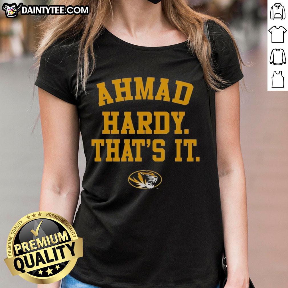 good-mizzou-tigers-ahmad-hardy-thats-it-ladies-tee Good Mizzou Tigers Ahmad Hardy That's It Ladies Tee featuring vibrant design and comfortable fit for fans.