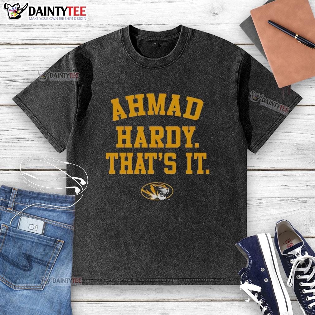 good-mizzou-tigers-ahmad-hardy-thats-it-washed-t-shirt Good Mizzou Tigers Ahmad Hardy That's It Washed T-Shirt featuring bold graphics and a comfortable fit for fans.