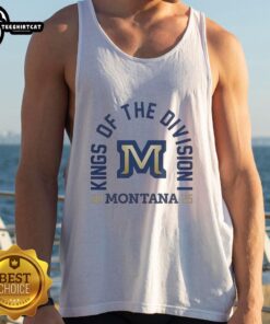 Good Montana State Bobcats NCAA Football King of Division I 2025 tank top featuring team colors and logo design.