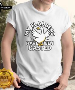 Good My Flabbers Have Been Gasted T-Shirt featuring a humorous design for casual wear lovers.