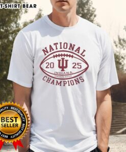 Good National Champions 2025 Indiana Hoosiers Undefeated College Football Playoff T-Shirt in vibrant colors.