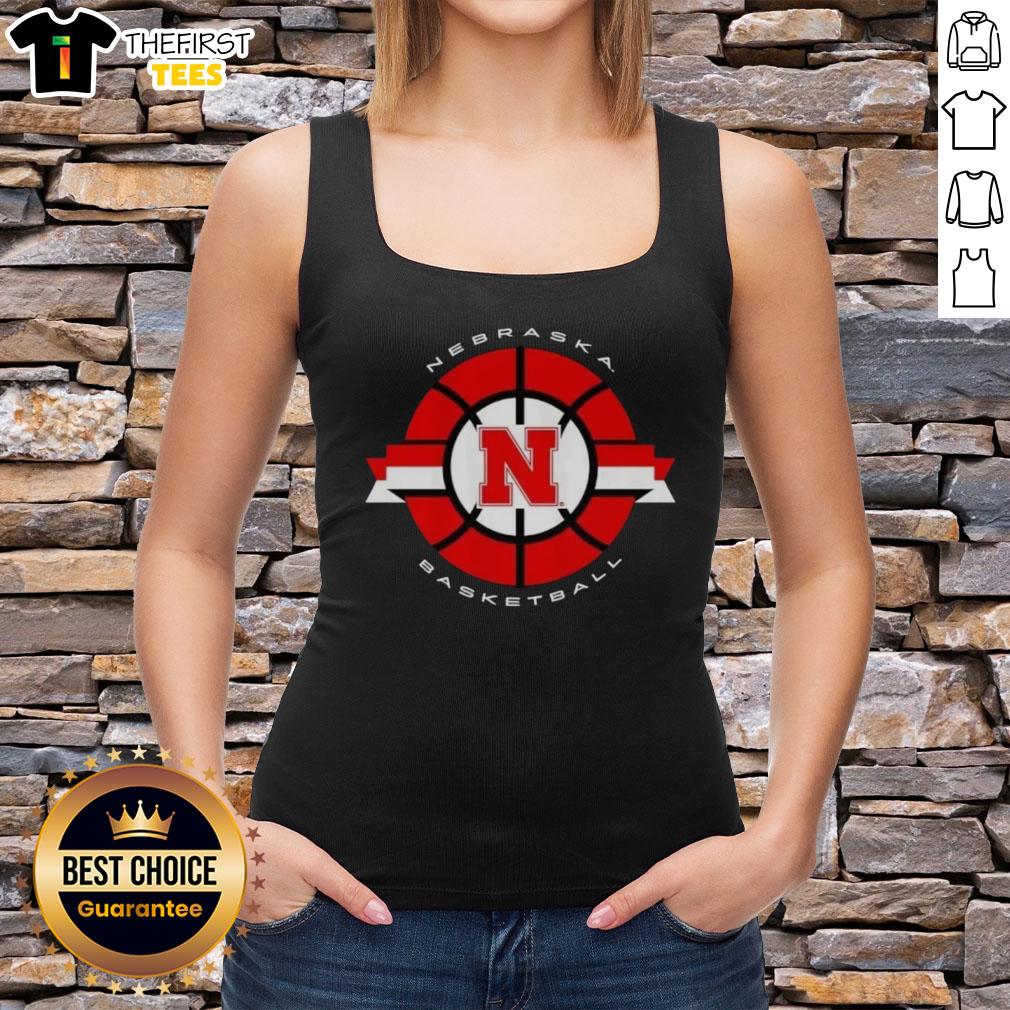 good-nebraska-cornhuskers-basketball-classic-circle-logo-tank-top Good Nebraska Cornhuskers Basketball Classic Circle Logo Tank Top featuring vibrant team colors and iconic design.