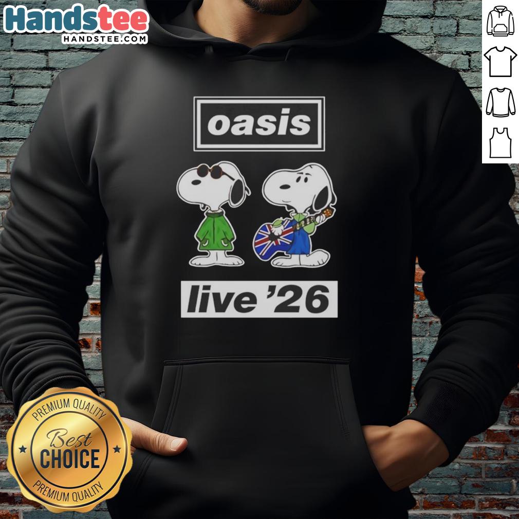 good-oasis-live-26-snoopy-hoodie Alt Text: Good Oasis Live 26 Snoopy Hoodie featuring a colorful design and cozy fit, perfect for fans of Snoopy and casual style.