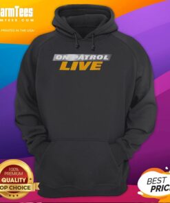 Good On Patrol Live Logo Hoodie featuring a bold graphic design and comfortable fit for casual wear.
