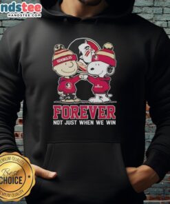 Good Peanut Snoopy and Charlie Brown on Florida State Seminoles Forever hoodie, perfect for fans celebrating every game.