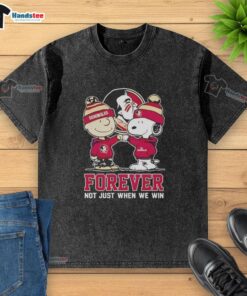 Good Peanut Snoopy and Charlie Brown Florida State Seminoles Forever t-shirt design, celebrating team spirit beyond wins.