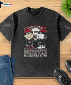 Good Peanut Snoopy and Charlie Brown Georgia Bulldogs Forever T-Shirt design, perfect for fans anytime, not just when we win.