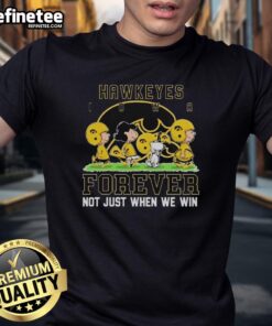 Good Peanuts Iowa Hawkeyes Forever T-Shirt - Support your team with this stylish shirt, perfect for any game day.