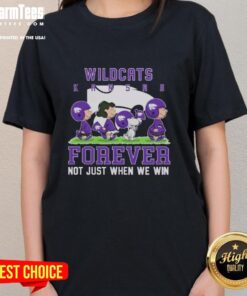 Good Peanuts Kansas State Wildcats Forever Ladies Tee - Celebrate your team spirit with this stylish women's shirt.