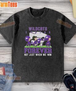 Good Peanuts Kansas State Wildcats Forever T-Shirt showcasing team spirit, perfect for fans celebrating every game.