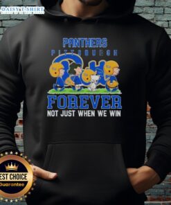 Good Peanuts Pitt Panthers Forever hoodie featuring a bold design, perfect for fans celebrating every game day.