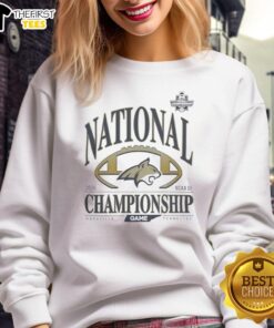 Alt Text: Penn State Nittany Lions football championship game NCAA DI 2026 logo sweatshirt, showcasing team pride and style.