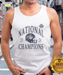 Penn State Nittany Lion helmet logo tank top for NCAA DI Football Champions 2026, perfect for fans and athletes.