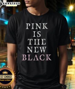 Good Pink Is The New Black T-Shirt with stylish design, perfect for casual outfits and fashion-forward looks.