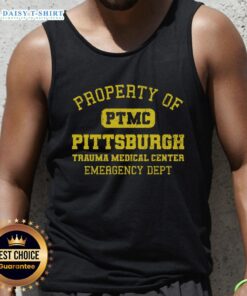 Good Pittsburgh Trauma Medical Center tank top design featuring bold graphics and vibrant colors, perfect for supporters.