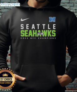 Good Seattle Seahawks NFL AFC Championship 2026 hoodie featuring team colors and logo, perfect for fans.