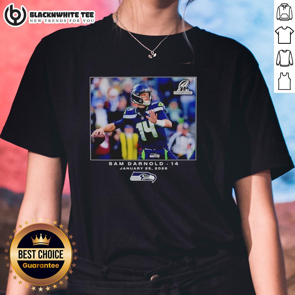 Good Seattle Seahawks Sam Darnold Nfl Flash Features Week 21 Ladies Tee Good Seattle Seahawks Sam Darnold NFL Flash Features Week 21 Ladies Tee showcasing team pride and style.
