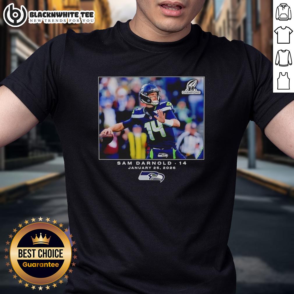 Good Seattle Seahawks Sam Darnold Nfl Flash Features Week 21 T Shirt Good Seattle Seahawks Sam Darnold NFL Flash Features Week 21 T-Shirt showcasing team pride and style for fans.