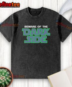 Good Star Wars Beware Of The Dark Side washed t-shirt featuring iconic graphics for fans of the franchise.