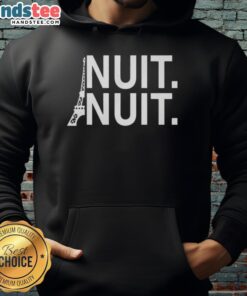 Good Steph's Nuit Nuit Paris hoodie featuring stylish design and vibrant colors, perfect for casual wear.