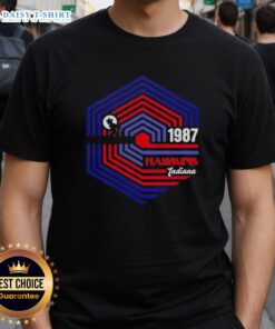 Retro 1987 Stranger Things Hawkins Indiana T-shirt featuring 'Good Stranger' design, perfect for fans of the series.