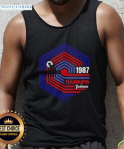 Alt Text: Good Stranger 1987 tank top inspired by Stranger Things, featuring Hawkins, Indiana design for fans of the series.