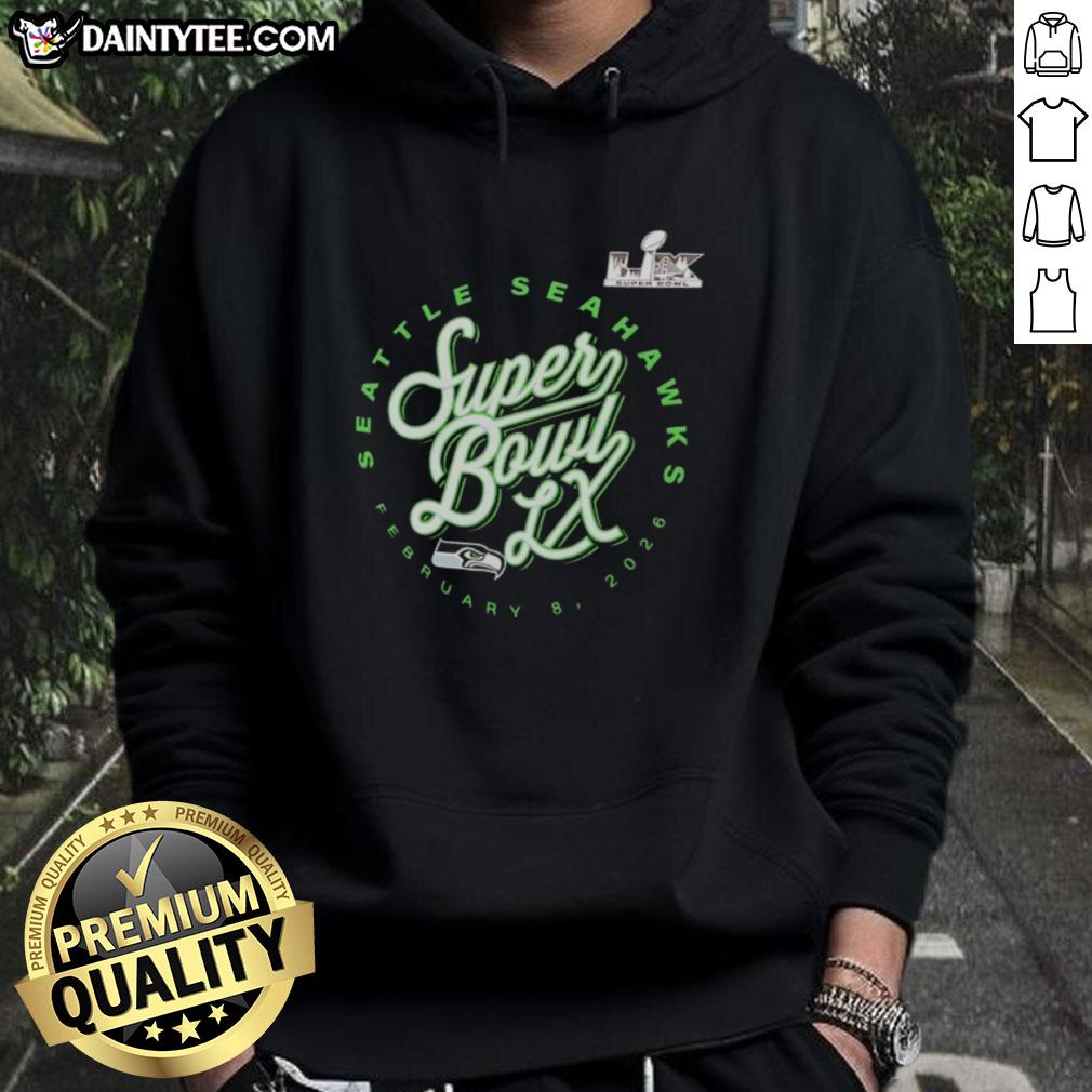 good-super-bowl-lx-seattle-seahawks-2025-nfc-logo-hoodie Alt Text: Stylish Good Super Bowl LX Seattle Seahawks 2025 NFC logo hoodie for football fans, perfect for game day outfits.