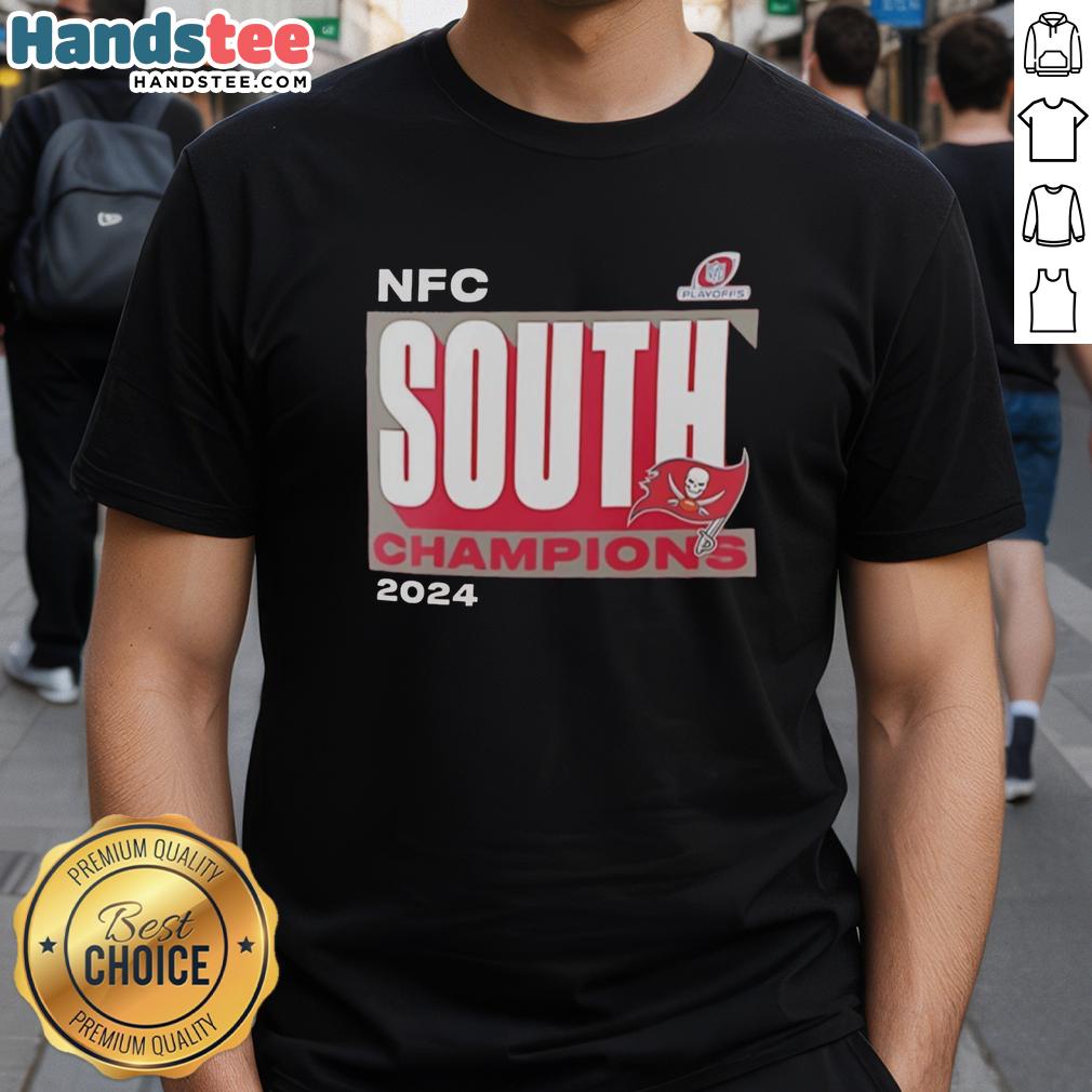 good-tampa-bay-buccaneers-nfc-south-champions-2024-t-shirt 2024 Tampa Bay Buccaneers NFC South Champions T-Shirt, featuring bold team graphics and vibrant colors for fans.