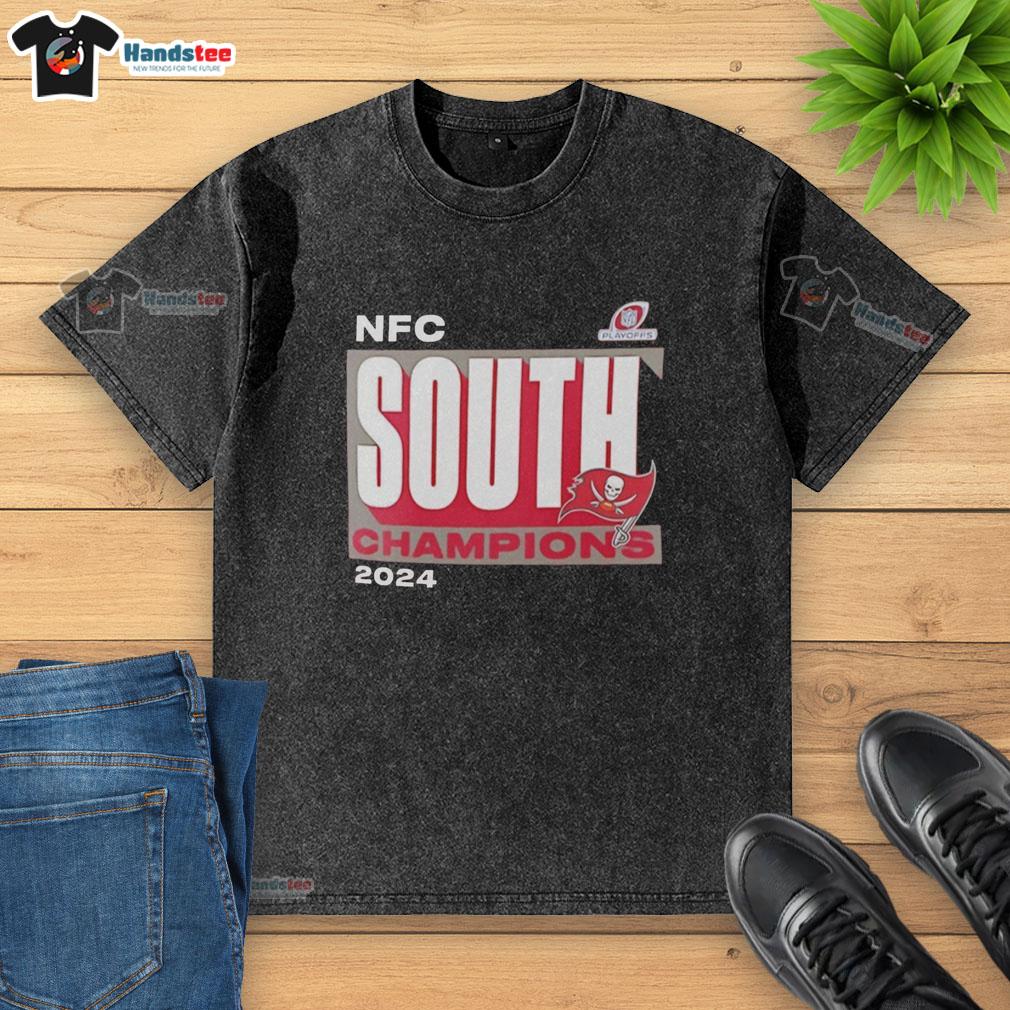 good-tampa-bay-buccaneers-nfc-south-champions-2024-washed-t-shirt 2024 Good Tampa Bay Buccaneers NFC South Champions washed t-shirt featuring team colors and logo for fans.